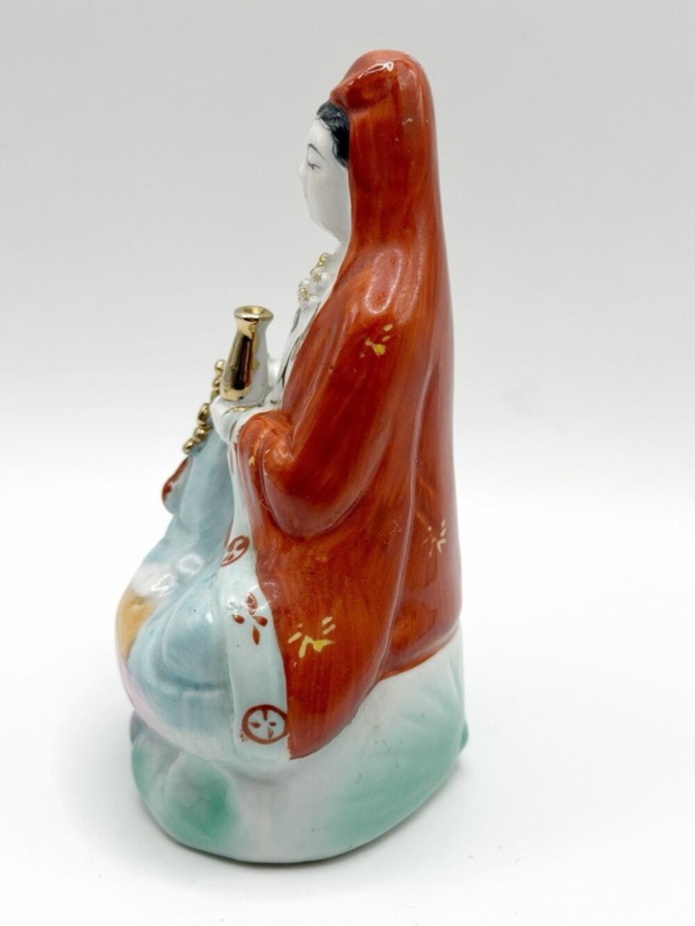 Chinese Guanyin bodhisa Porcelain Statue 1960’s - Picture 2 of 5